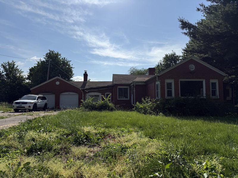 Brick house bought for cash as-is